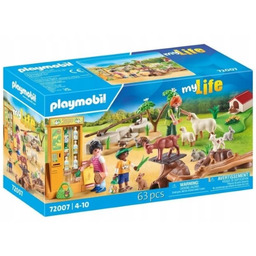 Zestaw Playmobil 72007 Mini zoo