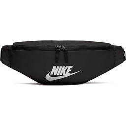 Nike Unisex Sportswear Heritage H saszetka, czarny/biały, rozmiar
