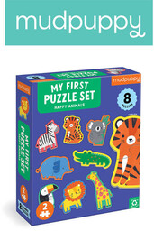 Mudpuppy, Pierwsze puzzle Szczęśliwe zwierzątka 2 elementy