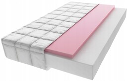 Strefowy Materac Pianka Strefowa 90x40 CM Do Kołyski