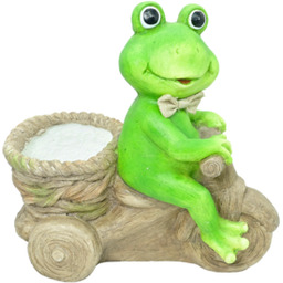 Figura ogrodowa żaba 38 cm