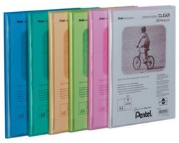 Album ofertowy A4/20 PENTEL CLEAR niebieski 1szt. /DCF242-C/