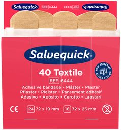 Plastry opatrunkowe tekstylne Salvequick Cederroth