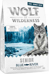 Wolf of Wilderness Senior "Blue River", kurczak