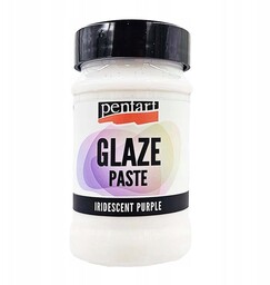 PASTA GLAZE gęsta opalizująca fioletowa 100ml - Pentart