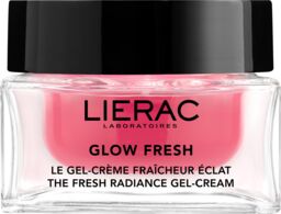 Lierac Glow Fresh, rozświetlający krem-żel nawilżający, 50 ml