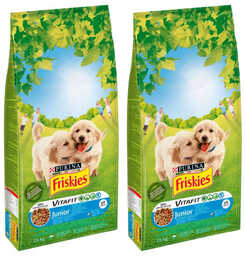 PURINA Friskies Junior 15kg + PetRepublic JUNIOR 12x100g