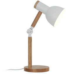 Lampa stołowa BALBO BIAŁA/WHITE T22004B-WH - Zuma Line