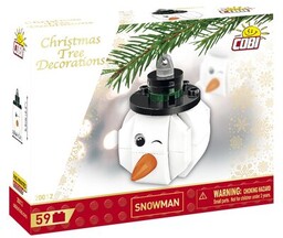 COBI Klocki plastikowe COBI Christmas Tree Decorations Snowman-20012