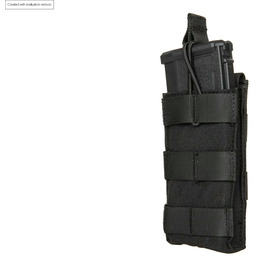 Pojedyncza ładownica na magazynek karabinowy - Czarna (SPE-19-034439)