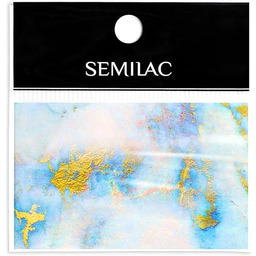 Semilac 07 Nail transfer foil Blue Marble