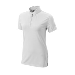 Koszulka golfowa polo Wilson SCALLOPED COLLAR (damska, biała,