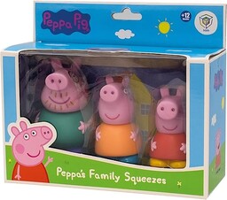 Peppa Pig - Zestaw 3 Figurki Łazienka Peppa