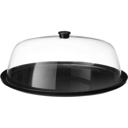 Taca ekspozycyjna bufetowa okrągła z pokrywą śr. 350