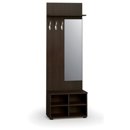 Garderoba z szafką na buty i lustrem PRIMO