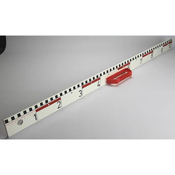WISSNER 160300.000 aktywna linijka decymetryczna 100 cm RE-Plastic,