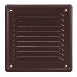 WM200BR Kratka osłona metalowa 200x200 brązowa