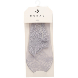 Skarpety koronkowe Moraj CDB300-010 Szare