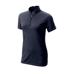 Koszulka golfowa polo Wilson SCALLOPED COLLAR (damska, granatowa,