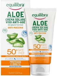 Aloe Sun aloesowy przeciwzmarszczkowy krem przeciwsłoneczny SPF50+ UVA/UVB