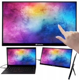 Monitor Led 14 Verbatim PM-14 przenośny Usb-c Ips