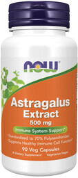 NOW Astragalus Extract 500mg 90vegcaps