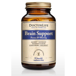 DOCTOR LIFE_Brain Support 4 ekstrakty roślinne i formy