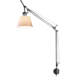 Artemide Tolomeo Lampa Ścienna do Czytania, Srebrny/Beżowy, 111