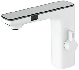 Biała bateria bezdotykowa automatyczna F14-WH LCD