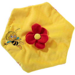 Pluszowa Przytulanka Kocyk Pszczółka Maja Sensoryczna 25 cm