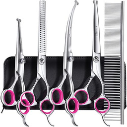 Gimars 4CR Nożyczki do pielęgnacji psów ze stali