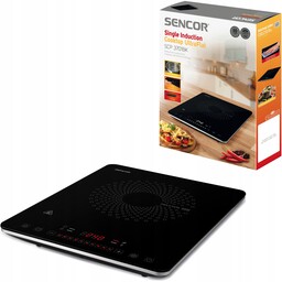 Kuchenka Indukcyjna Sencor Scp 3701BK 2000W Slim