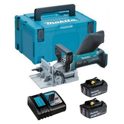 Makita DPJ180RFJ Lamelownica Frezarka 2x3.0Ah Makpac