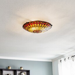 Lampa Sufitowa Elstead, West End, ściemnialny, wielokolorowy, salon,