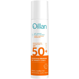 Oillan ochronna mgiełka przeciwsłoneczna z filtrem SPF50