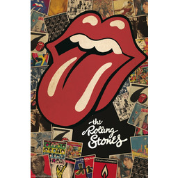 The Rolling Stones Kolaż - plakat