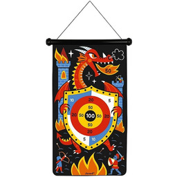 Janod - Magnetic Dartboard with Dragons and Knights