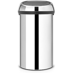 Brabantia Kosz Touch Bin, 60L Stal Błyszcząca