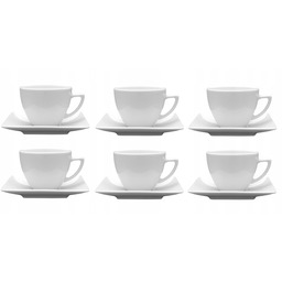 Lubiana Classic Zestaw 6 Filiżanek 280 ML Spodki