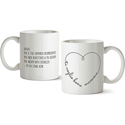 Mopec G471.5 Kubek Ceramiczny "Te Voglio Bene Mamma"