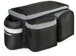 Wozinsky Torba rowerowa na bagażnik 6L WBB3BK