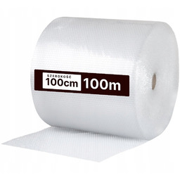 Folia Bąbelkowa 100cm /100m Pęcherzykowa Ochronna Mocna