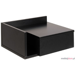 Szafka nocna ASHLAN WOOD II Czarny