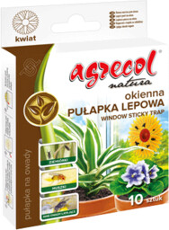 Agrecol Okienna pułapka lepowa kwiat 10 szt.