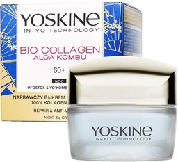 YOSKINE_Bio Kolagen 60+ liftingujący krem przeciwzmarszczkowy na noc