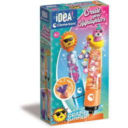 Clementoni Idea - Create Your Highlighters: Crazy Summer,