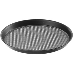 Blacha forma do wypieku pizzy okrągła perforowana śr.