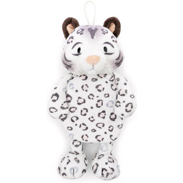NICI 62447 Termofor, pantera śnieżna Eleni Snowbell, przytulny,