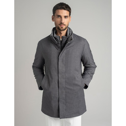 płaszcz nissoria szary