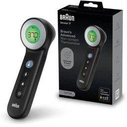 Braun BNT400 Black No Touch + Touch termometr